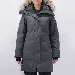 Canada Goose "Shelburne" Parka in Grey, size Small